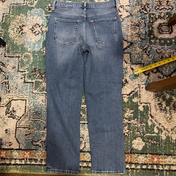 Banana Republic Distressed High Rise Straight Jeans 27 - Picture 10 of 10